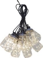 Lichterkette Circus Bottle - IP44, Warmweiss, 10 LED's, 450cm