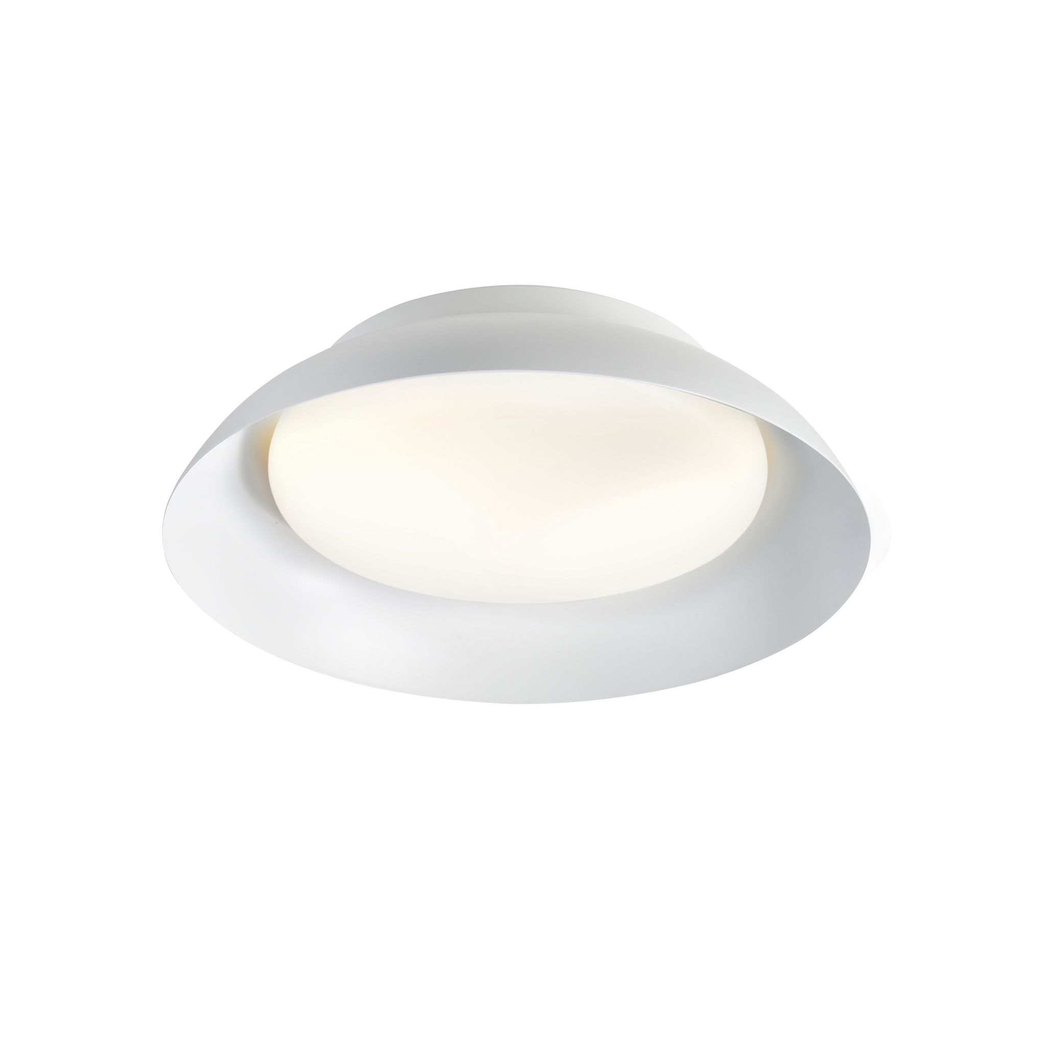 Deckenleuchte Nivora 36  Weiss - 10W, E27, IP20