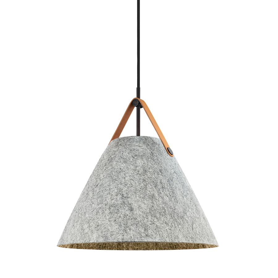 Pendelleuchte Strap 36 Light Grau - 40W, E27, IP20