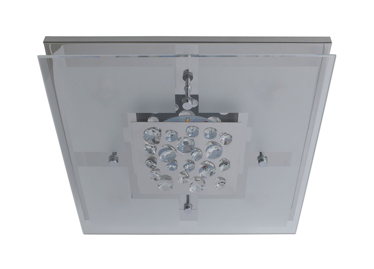 LED Deckenleuchte Chur d:30cm - LED fest verbaut, 3000K, warmweiss