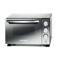Back & Grill Ofen mit Drehspiess & Umluft - Back & Grill Ofen mit Drehspiess & Umluft 230V, 1380W, schwarz/silber