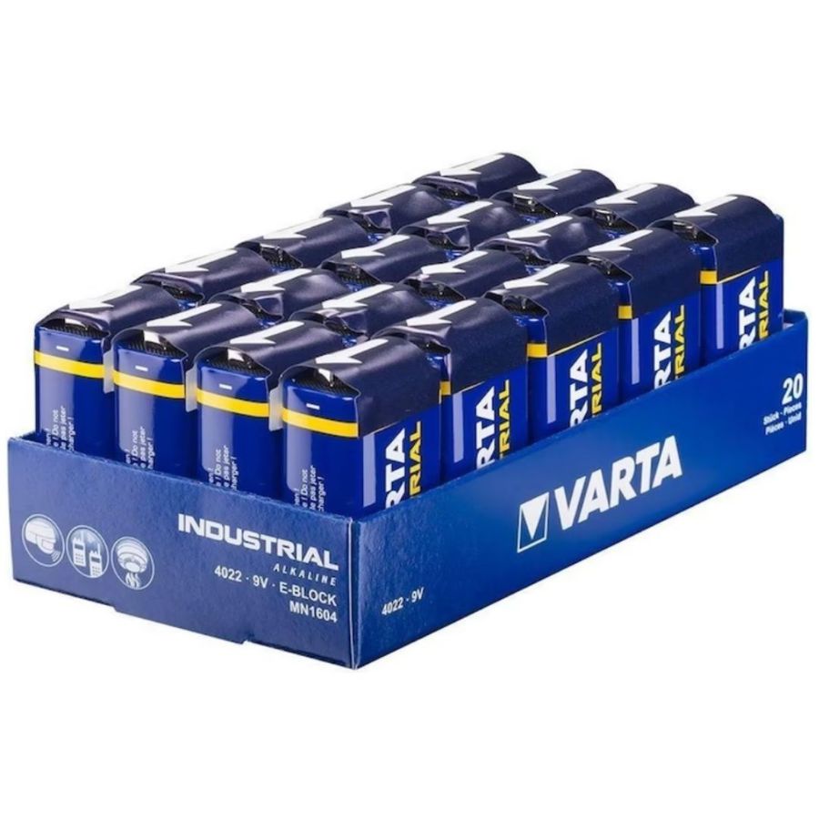 Varta Industrial Pro 9V - 20er Box