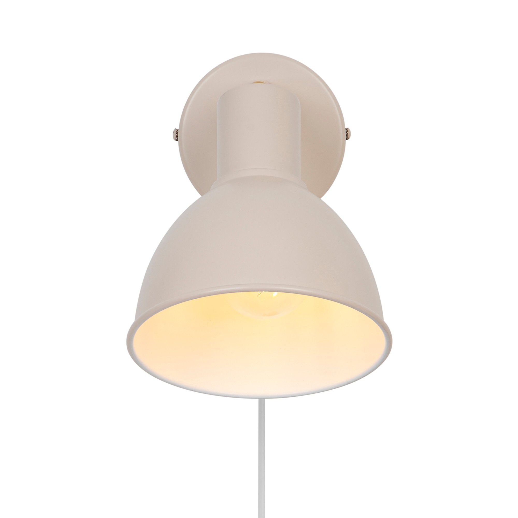 Pop , Wandleuchte, Beige - E27, IP20, max.18W