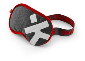 Deluxe Sleep Mask, Dark Grey - Schlafmaske, dunkelgrau
