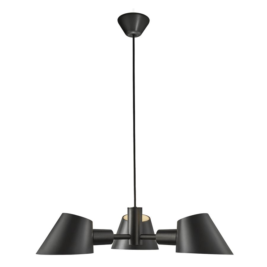 Stay , Pendelleuchte, Schwarz - IP20, E27