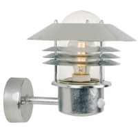 Vejers, Wandleuchte, Sensor, Verzinkt - E27, max. 60W, IP54