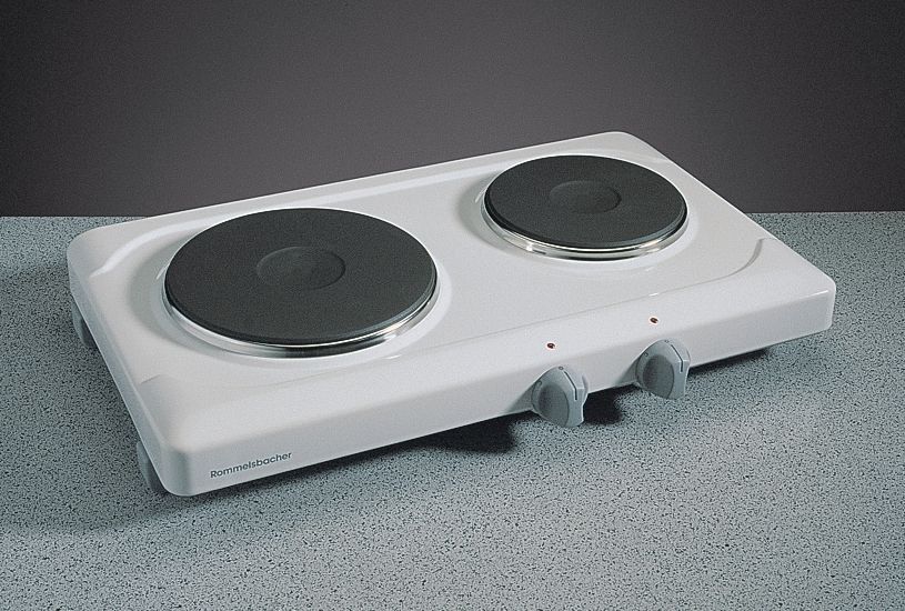 2 Piastre Rechaud THS 2590 - 2-Platten Rechaud , Weiss, 2500W