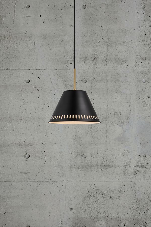 Pine, Pendelleuchte, Schwarz - E27, max. 40W, IP20