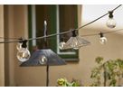 LED Party-Deco Illuminationskette Solo - 20xE27 (Leuchtmittel exkl.), IP44. IP55 Stecker, L=20m