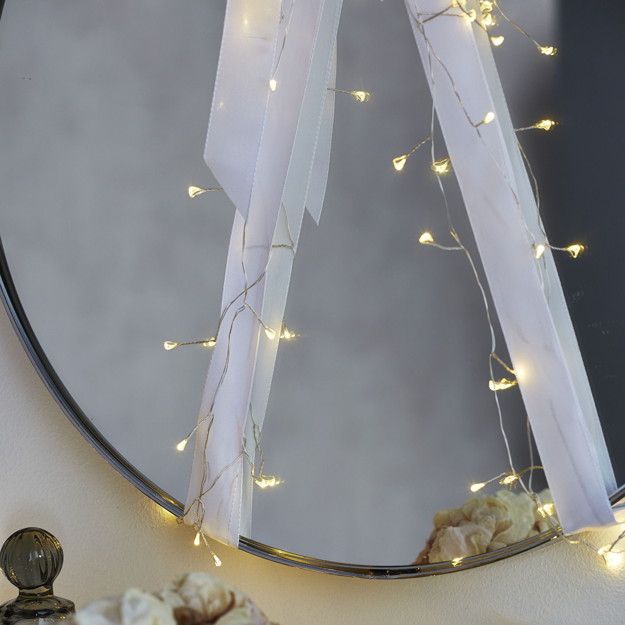 Dew Drop Lichterkette - IP20, Warmweiss, 100 LED