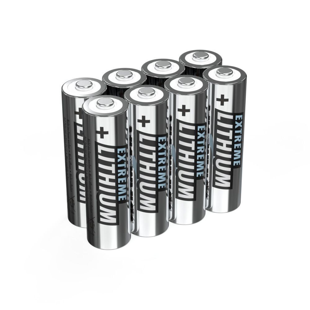 Lithium Batterie Mignon AA / FR6 8er Blister - Extreme Lithium Batterie - Mignon AA