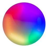LED Deckenleuchte Rainbow - LED fest verbaut, 3000-6500K, RGBW