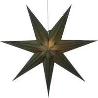 Papierstern Holly - Indoor, Grün, 75.00cm Höhe