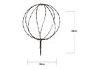 Outdoor Decoration Sphere - IP44, Warmweiss, 104 LED's