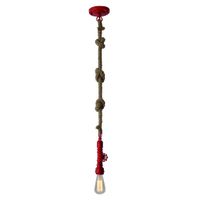 Metallbaldachin und Hanfseil Regia - E27, 40W, IP20