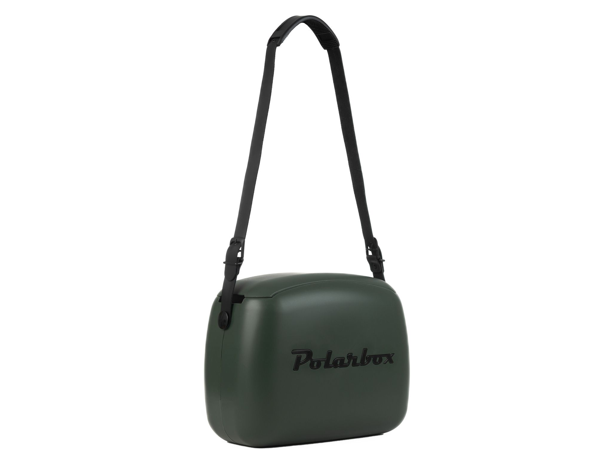 Polarbox CoolerBag waldgrün-schwarz 6l inkl. 2 Frischhalte-Dosen schwarz & waldgrün - Kühlbox, 6l, Vintage Design