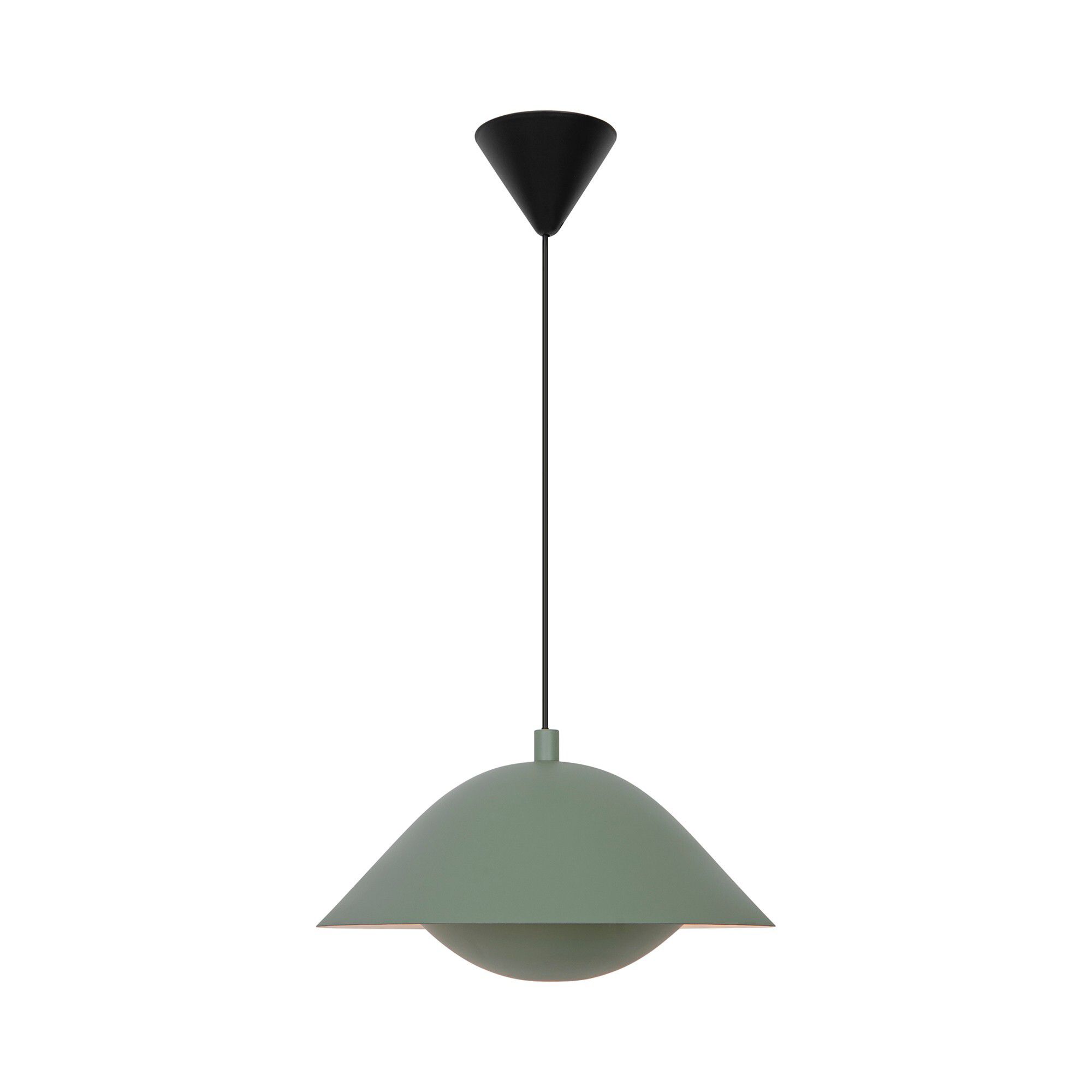 Pendelleuchte FREYA 35 - E27, max.40W, IP20, grün, dim. optional, exkl. Leuchtmittel, L=350mm, B=350mm, H=170mm, PL=2000mm