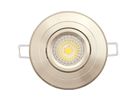 Homestar Set` 350mA/8W, 600lm, 3000K, CRI80, IP20 40°, Da/D 70/100mm, nickel gebürstet, - Homestar Set` 350mA/8W, 600lm, 3000K, CRI80, IP20 40°, Da/D 70/100mm, nickel gebürstet,