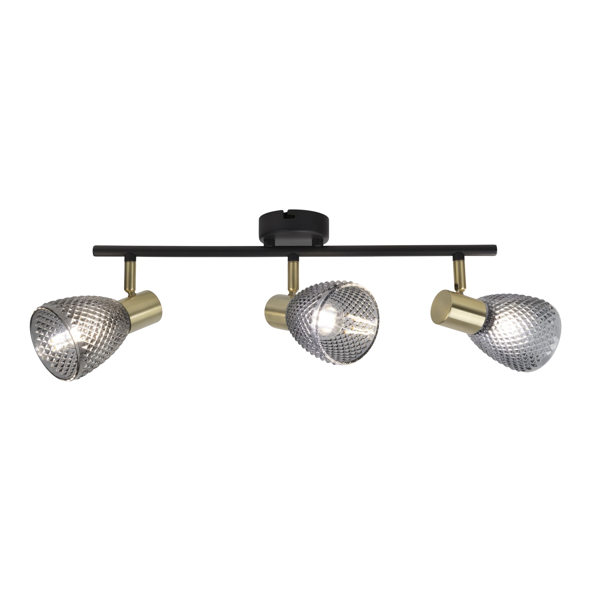 3er Spot Wand-/Deckenleuchte LINDITA exkl. Leuchtmittel - E14, IP20, 230V