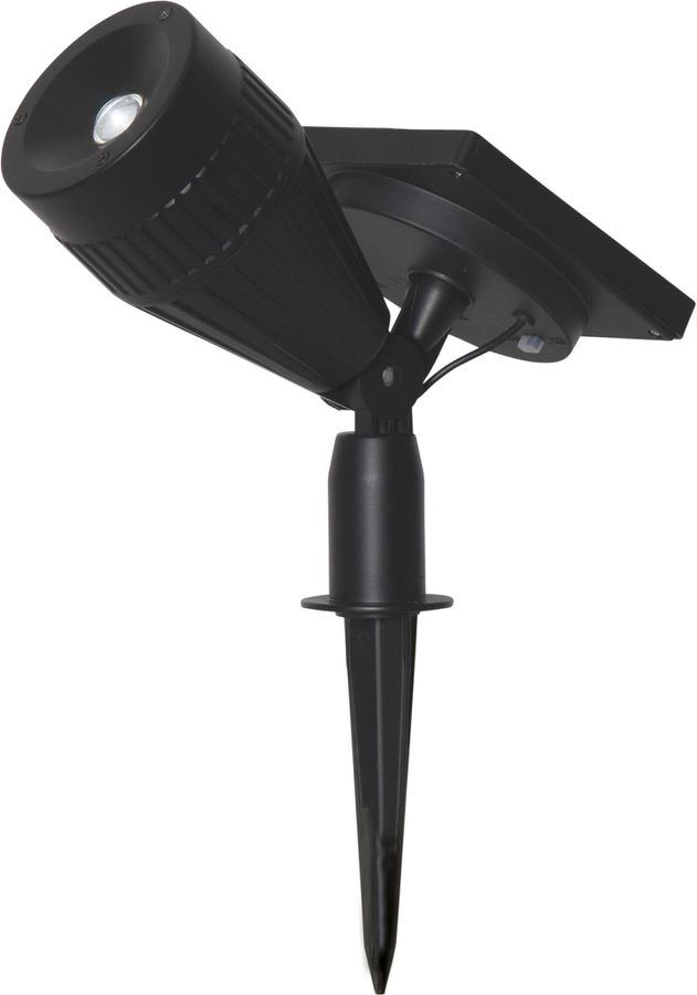 Solar Scheinwerfer Powerspot - Schwarz, Lichtfarbe Warmweiss