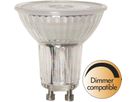 LED Leuchtmittel GU10 MR16 Spotlight Glass - GU10, 400Lm, 4.5W, 230V