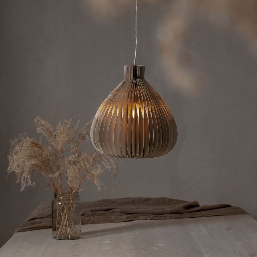 Hängende Dekoration Honeycomb - IP20, Beige, 30.00 cm
