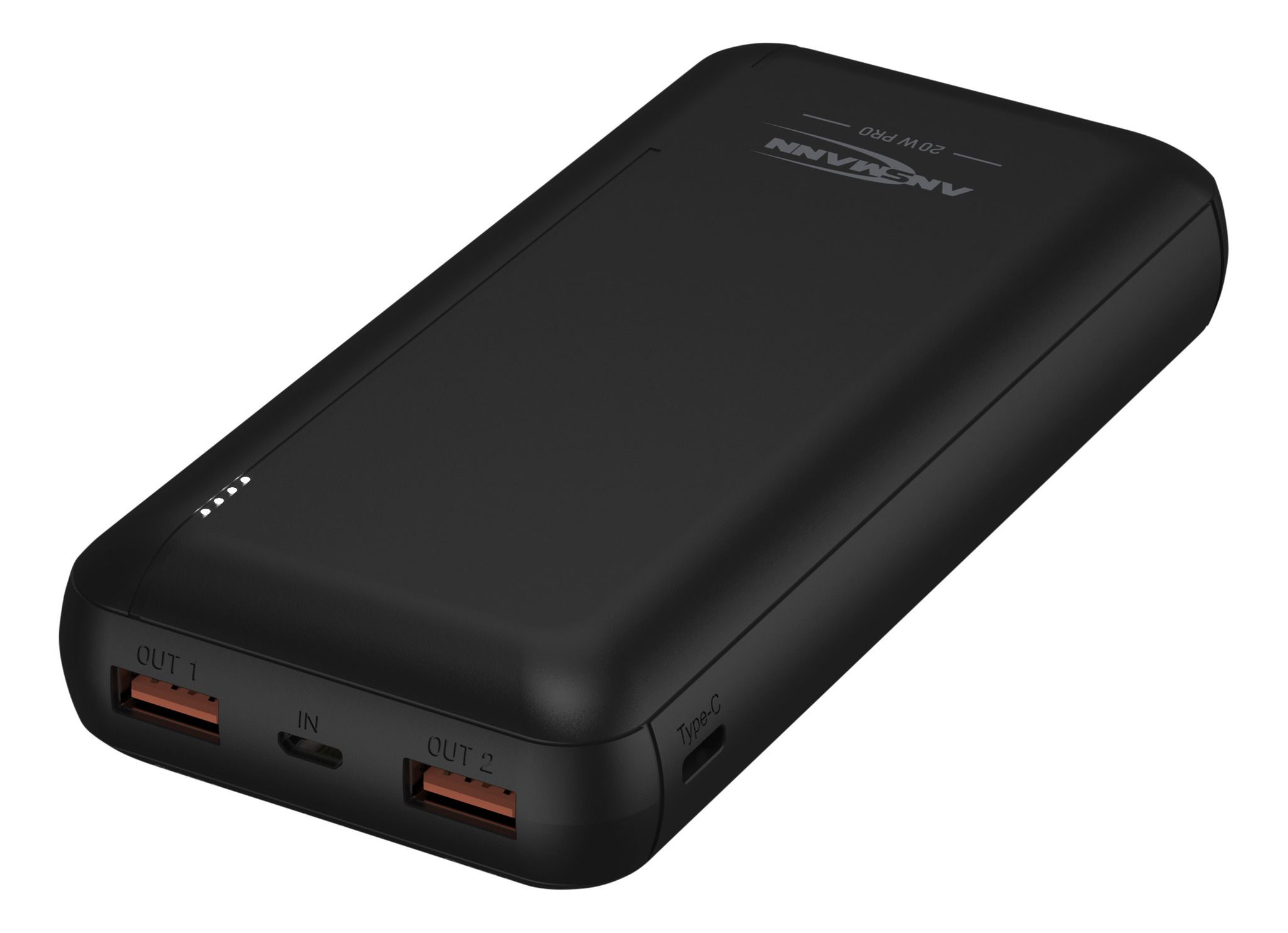 Powerbank 20000 mAh PB320PD - Quick Charge 3.0, Typ C und Power Delivery (PD) Protokoll sowie einer Kapazität von 20000 mAh