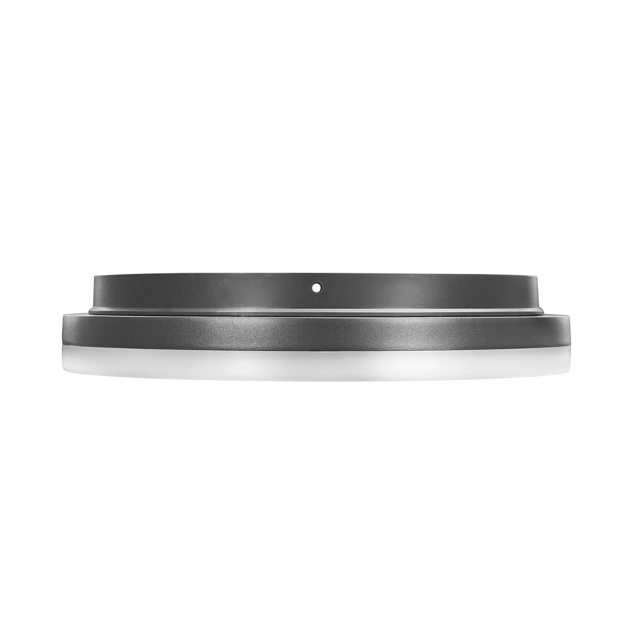LED Anbauleuchte SLICE CIRCLE III Switch - 10/18/24W, 1150/2100/2800lm, 3000/4000K, IP54, CRI >80, 110°, anthrazit, Dali dimmbar