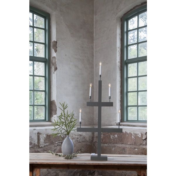 Kerzenständer Storm - IP20, Warmweiss, 5 LED's