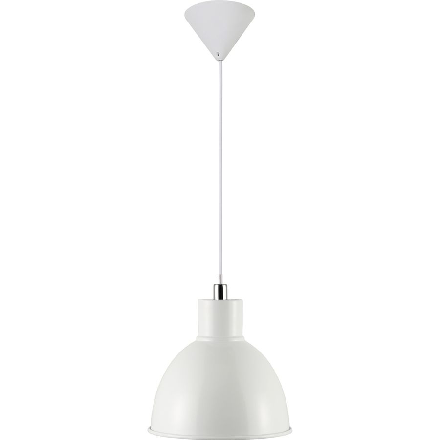 POP - E27, max. 40W, IP20, weiss, dimmen optional, exkl. Leuchtmittel, D=215mm, H=230mm, PL=2230mm