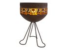 LED Deko-Solarleuchte mit Standfuß h: 34,5cm - LED Deko-Solarleuchte mit Standfuß h: 34,5cm