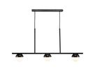 Contina, 3-Pendelleuchte, Schwarz - G9, max. 5W, IP20