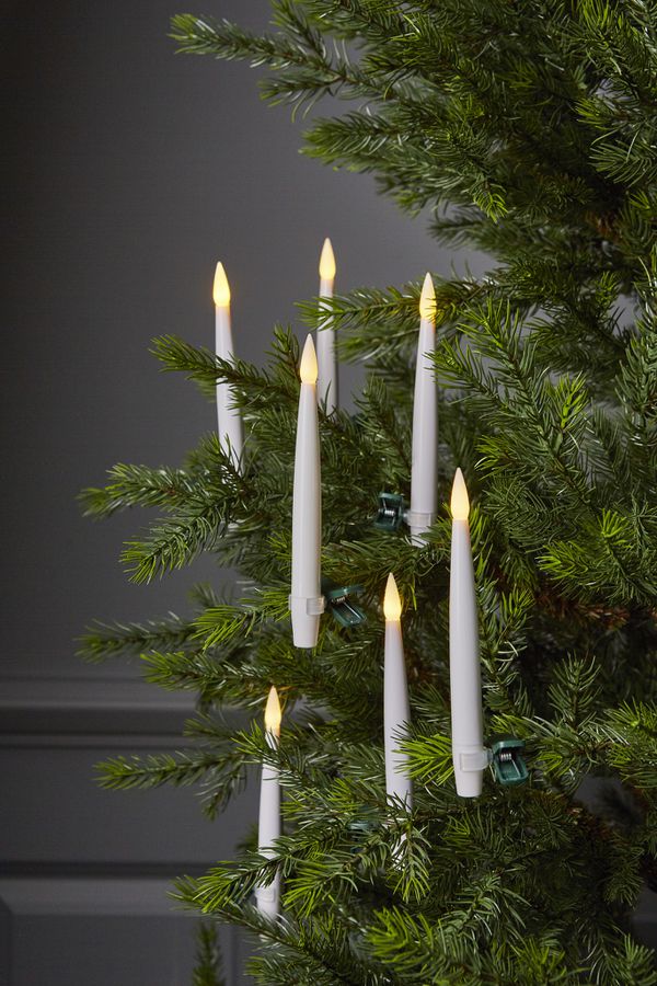 Candela da cimitero a LED Serene - Indoor, Weiss, 15.5cm Höhe, keine Timerfunktion
