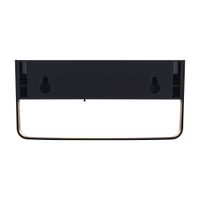 Solar-Wandleuchte Saulio  Schwarz - LED Modul, 4.5W, IP44