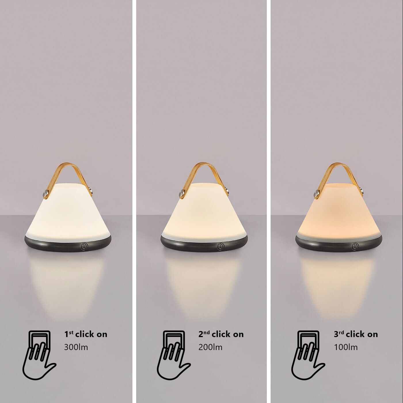 Strap, To Go - 2,5W LED, 2700K, IP54, 3,7V