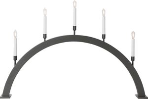 Kerzenständer Storm - IP20, Neutralweiss, 5 LED's