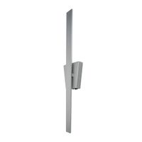 LED Wandleuchte Trevor nickel matt H: 62 cm - LED, 5.2W, IP20