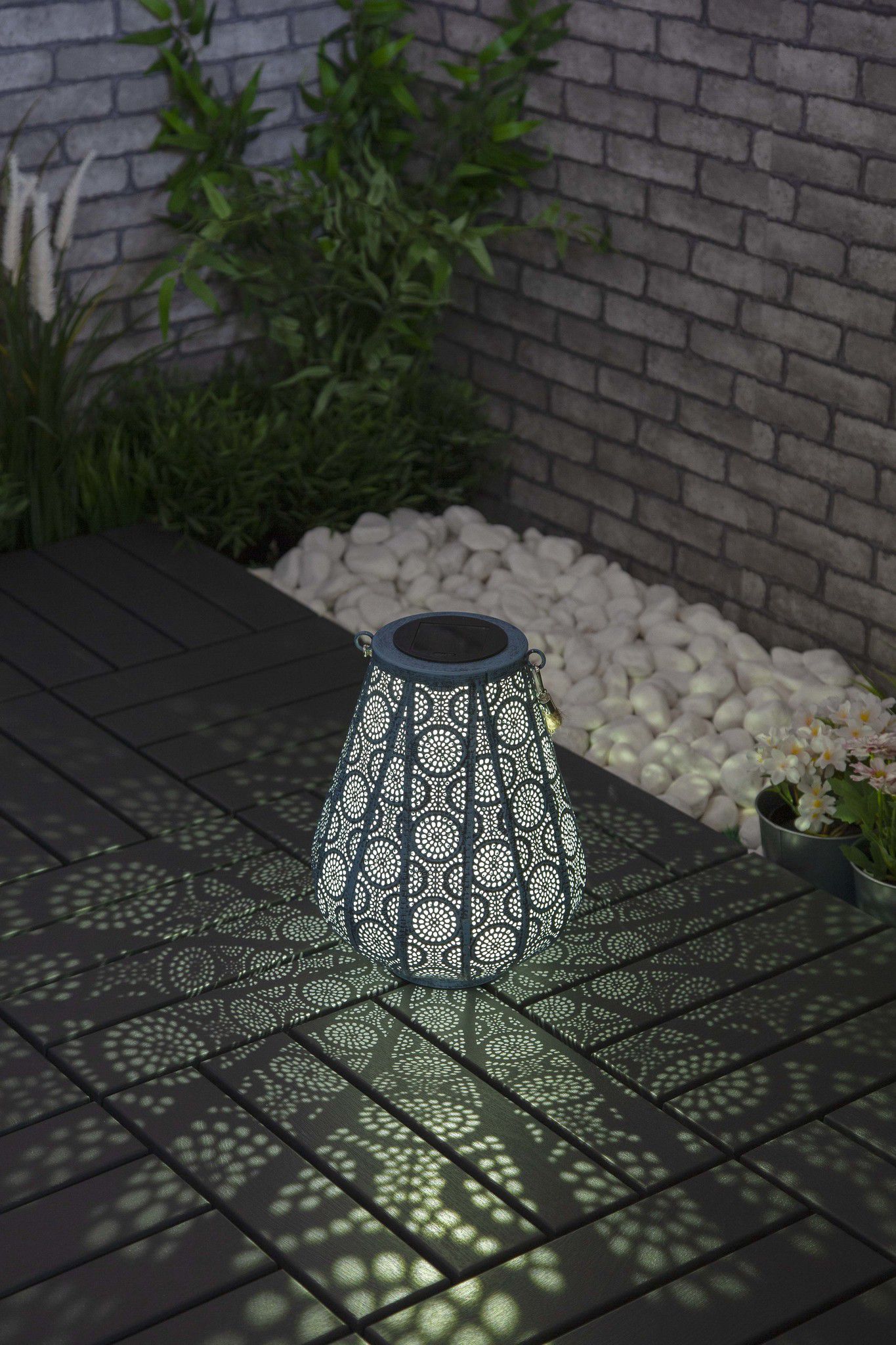 Solar Laterne SABIK - Neutralweiss, IP44, 4000K