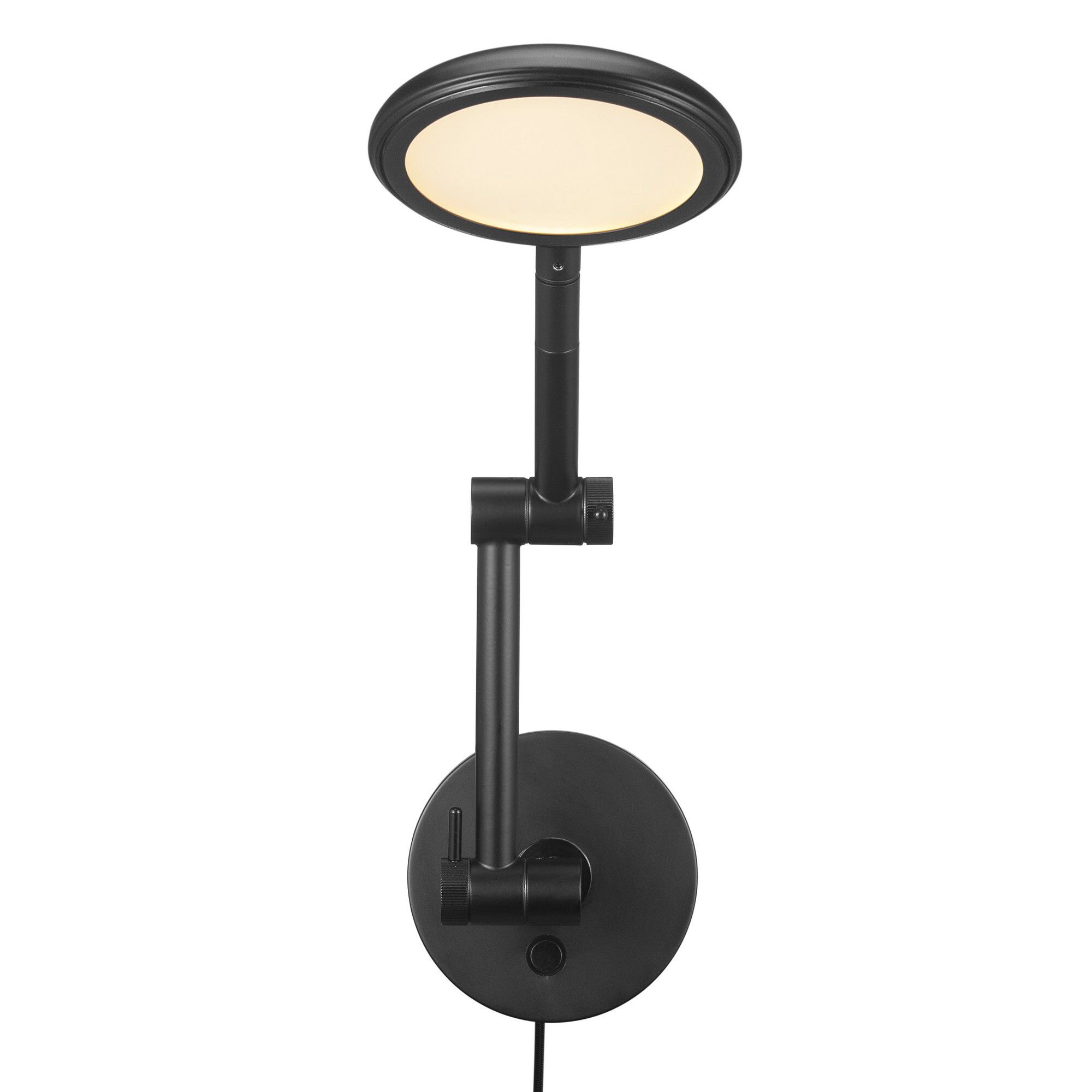 Bend, Wandleuchte, Schwarz - IP20, LED Modul