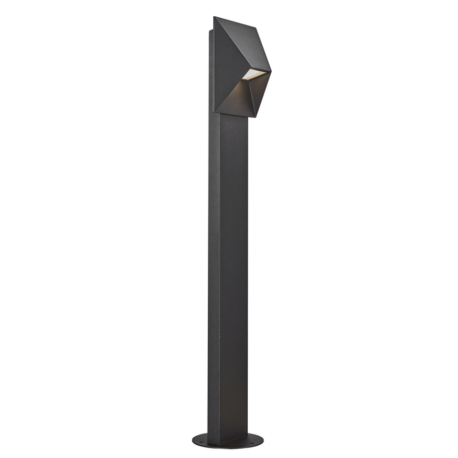 Wegleuchte PONTIO 15 - 1xGU10 (exkl.), max.25W, IP54, schwarz, dimmbar (optional Leuchtmittel), L=150mm,B=150mm, H=850mm