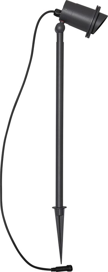 Outdoor Decoration Spotlight Focus - IP44, GU10, Grau