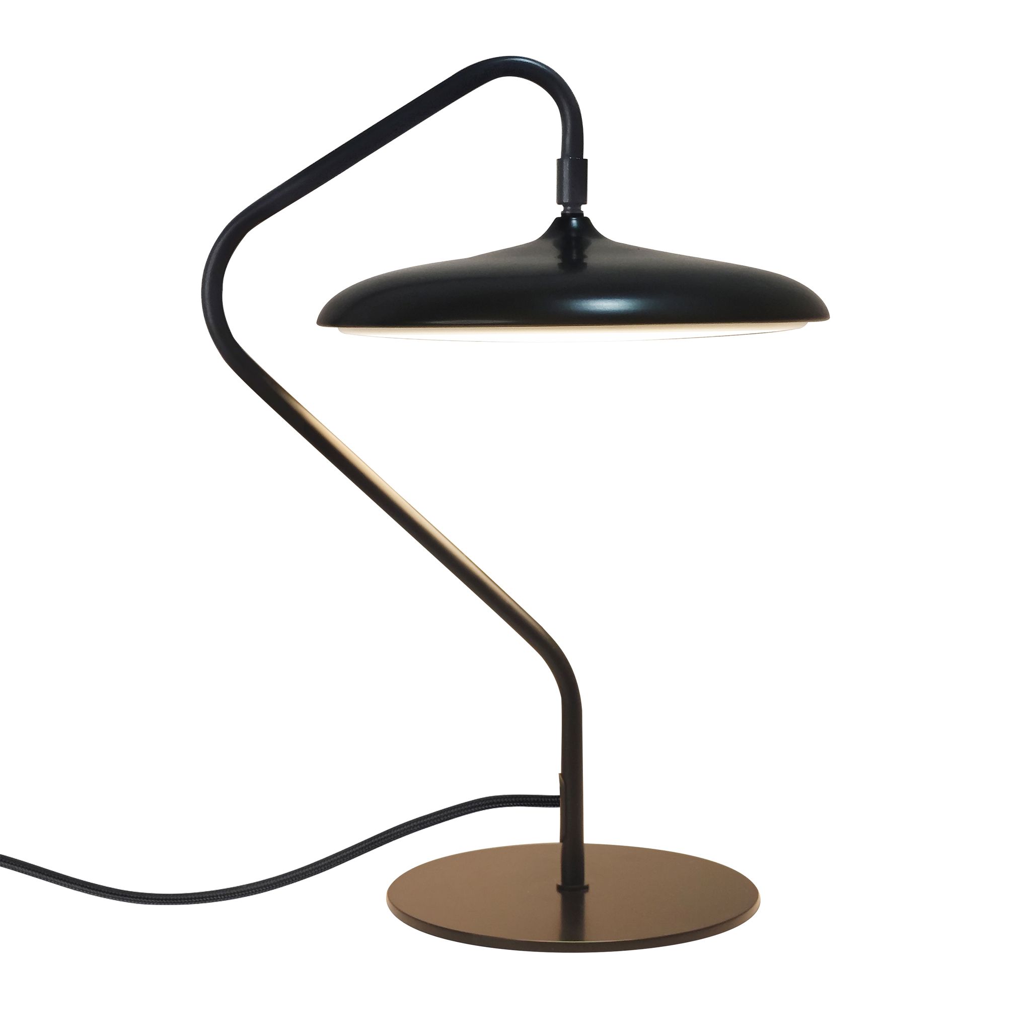 Tischleuchte Artist Schwarz - LED-Modul, 15W, 3000K, 1000Lm, IP20