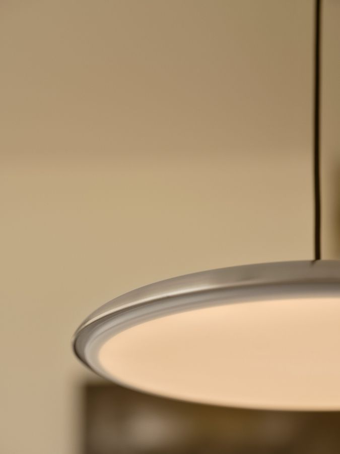 Pendelleuchte Artist 40 Edelstahl - LED-Modul, 25W, 3000K, 1600Lm, IP20