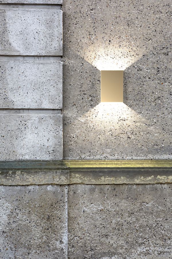 Fold 15, Wandleuchte, Messing - LED Modul, 10W LED, IP54