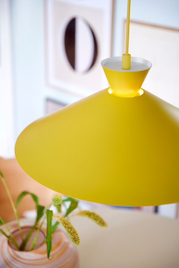 Dial 45, Pendelleuchte, Yellow - E27, IP20, max.40W