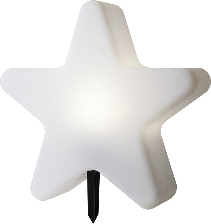 Outdoor-Beleuchtung GARDENLIGHT STAR - Weiss, 48 x 15 cm, IP65