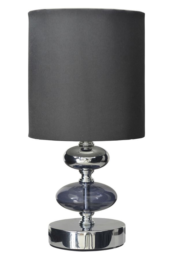 Stoff - Tischleuchte Mali h:28,5cm - E14, 40W, IP20