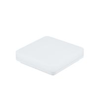 Luce per montaggio a superficie a LED Slice Square 15W - 10/15W, 1000/1500lm, 3000/4000K, IP54, CRI >80, 110°, weiss, dimmbar, L=210mm, B=210mm, H=50mm