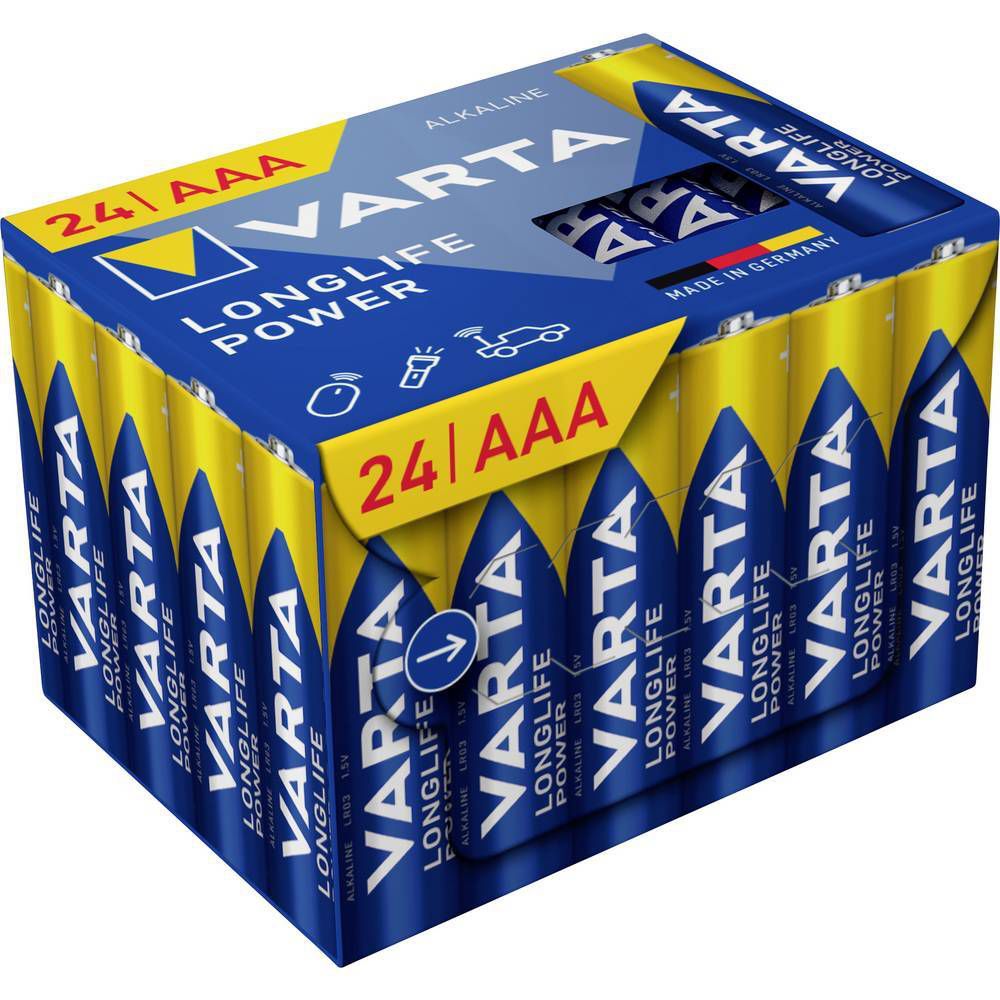 High Energy Batterie AAA - 24er Box, VPE 16