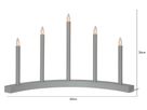 Kerzenständer  Accent - IP20, Warmweiss, 5 LED